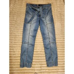 Kut from the Kloth Reese High Rise Fab Ab‎ Ankle Straight Jeans Size 4